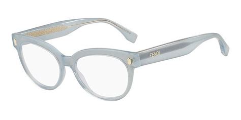 fendi ff0464|Fendi FF 0464 MVU Azure Cat Eye Women Eyeglasses.